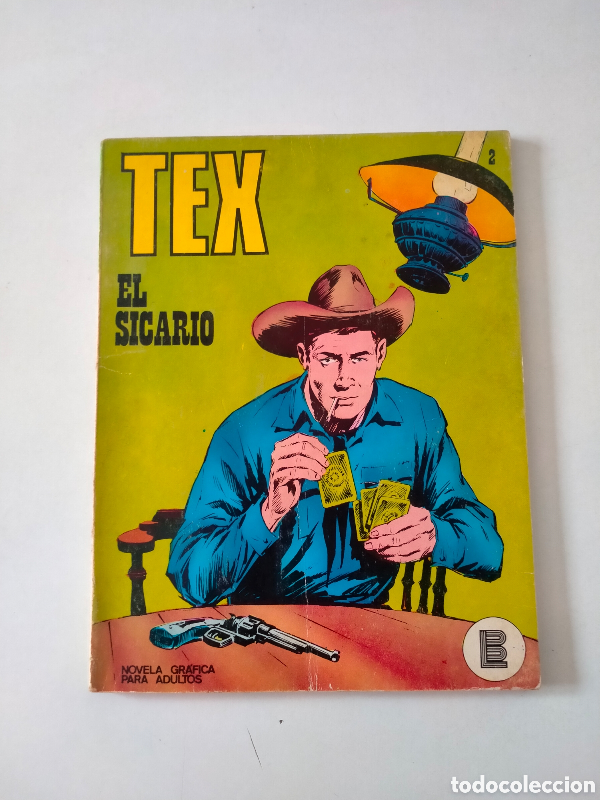 C&oacute;mics: TEX N&Uacute;MERO 2 EDICIONES BURU LAN A&Ntilde;O 1970