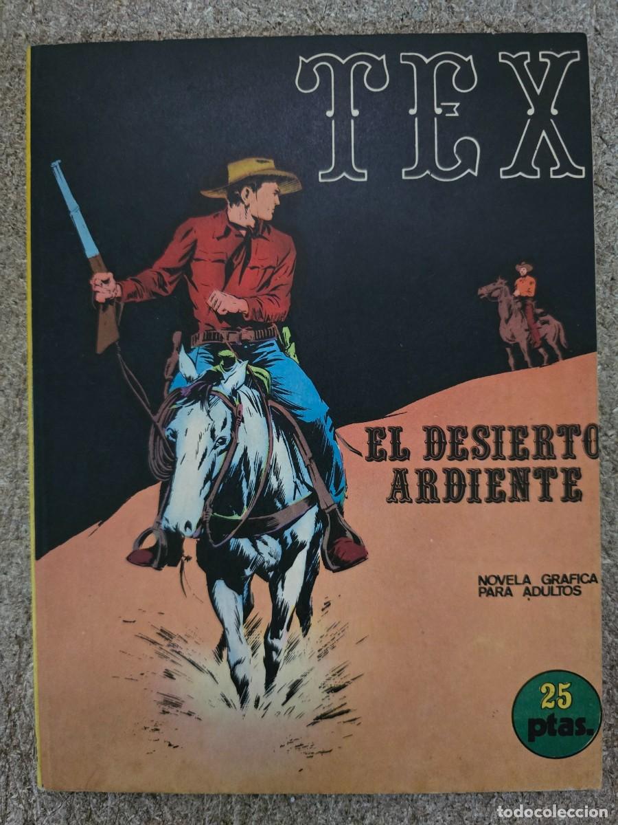 C&oacute;mics: Tex.Numero 13.El Desierto Ardiente.Buru Lan