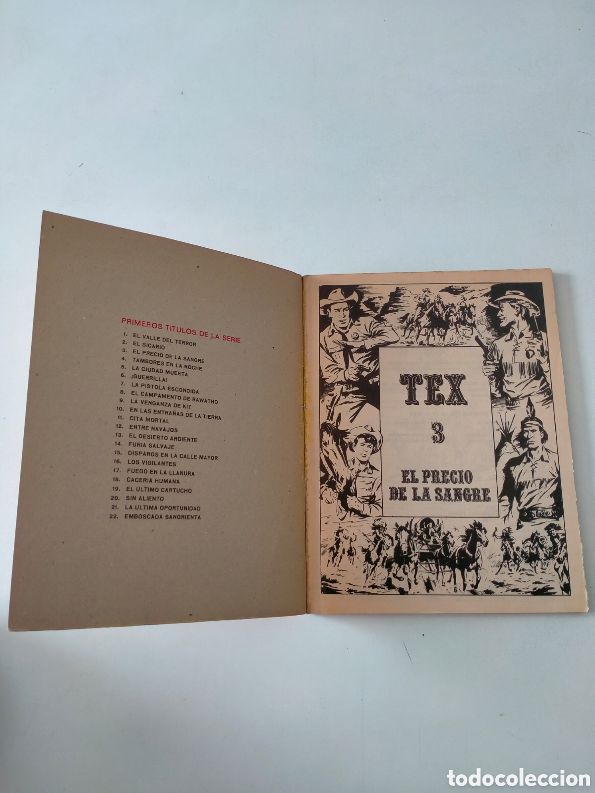C&oacute;mics: TEX N&Uacute;MERO 3 EDICIONES BURU LAN A&Ntilde;O 1970 - Foto 4
