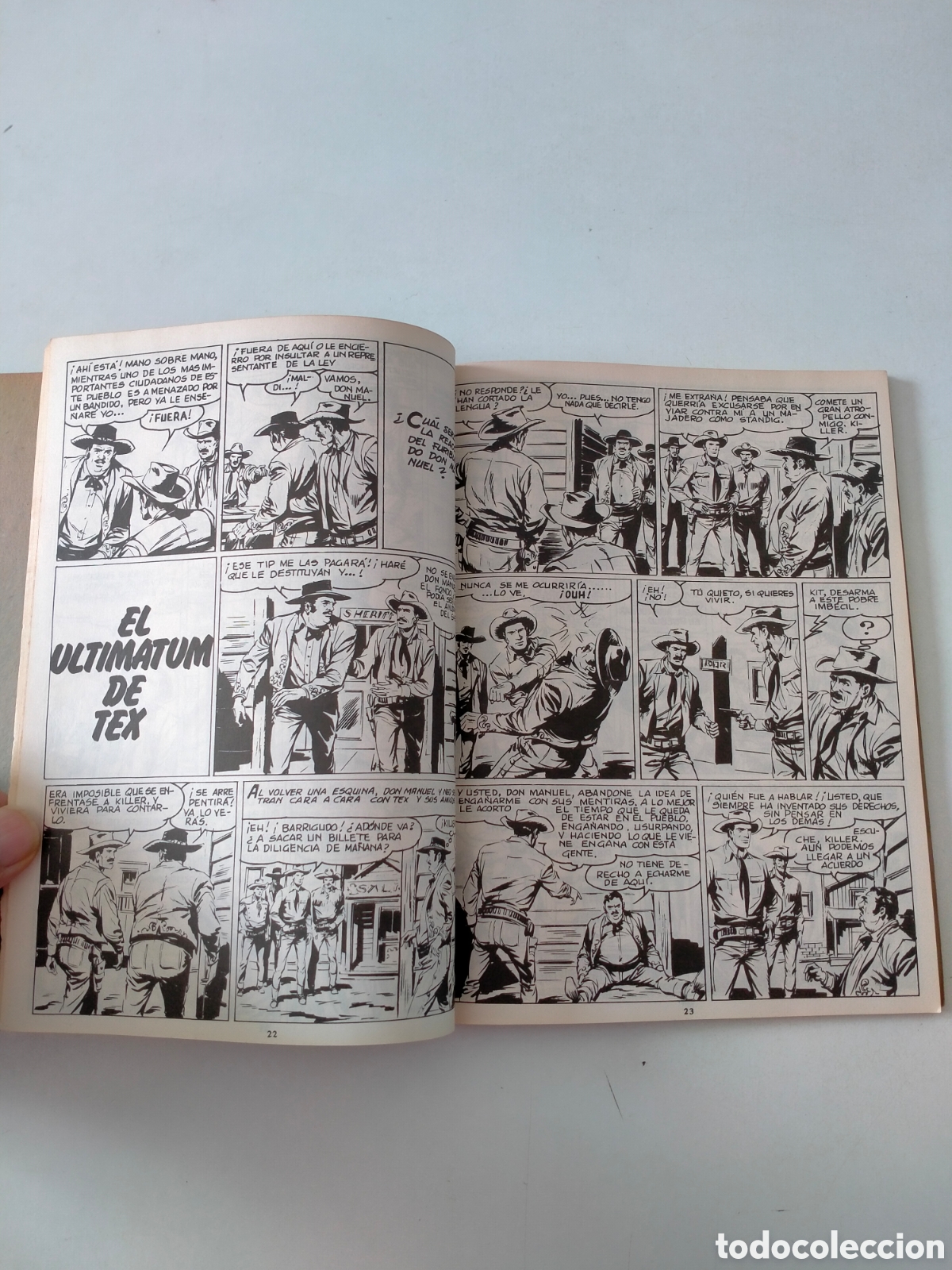 C&oacute;mics: TEX N&Uacute;MERO 3 EDICIONES BURU LAN A&Ntilde;O 1970 - Foto 6