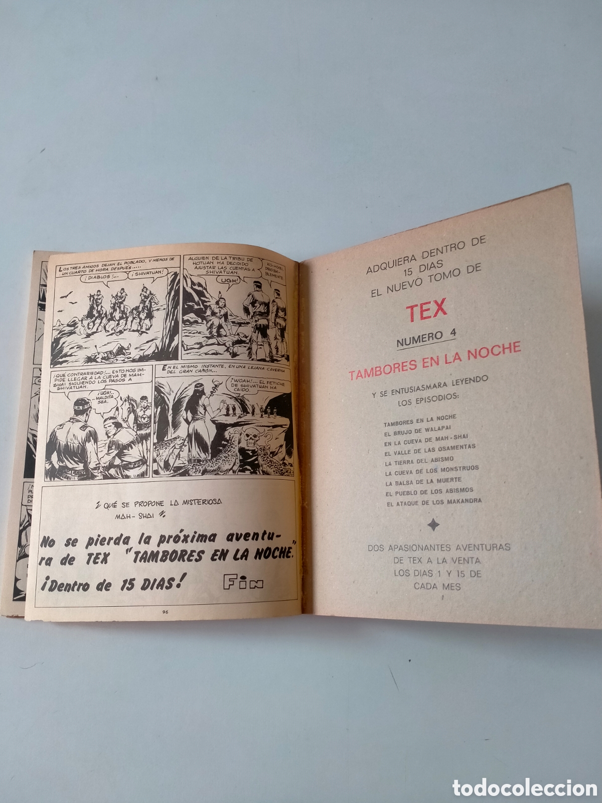C&oacute;mics: TEX N&Uacute;MERO 3 EDICIONES BURU LAN A&Ntilde;O 1970 - Foto 10