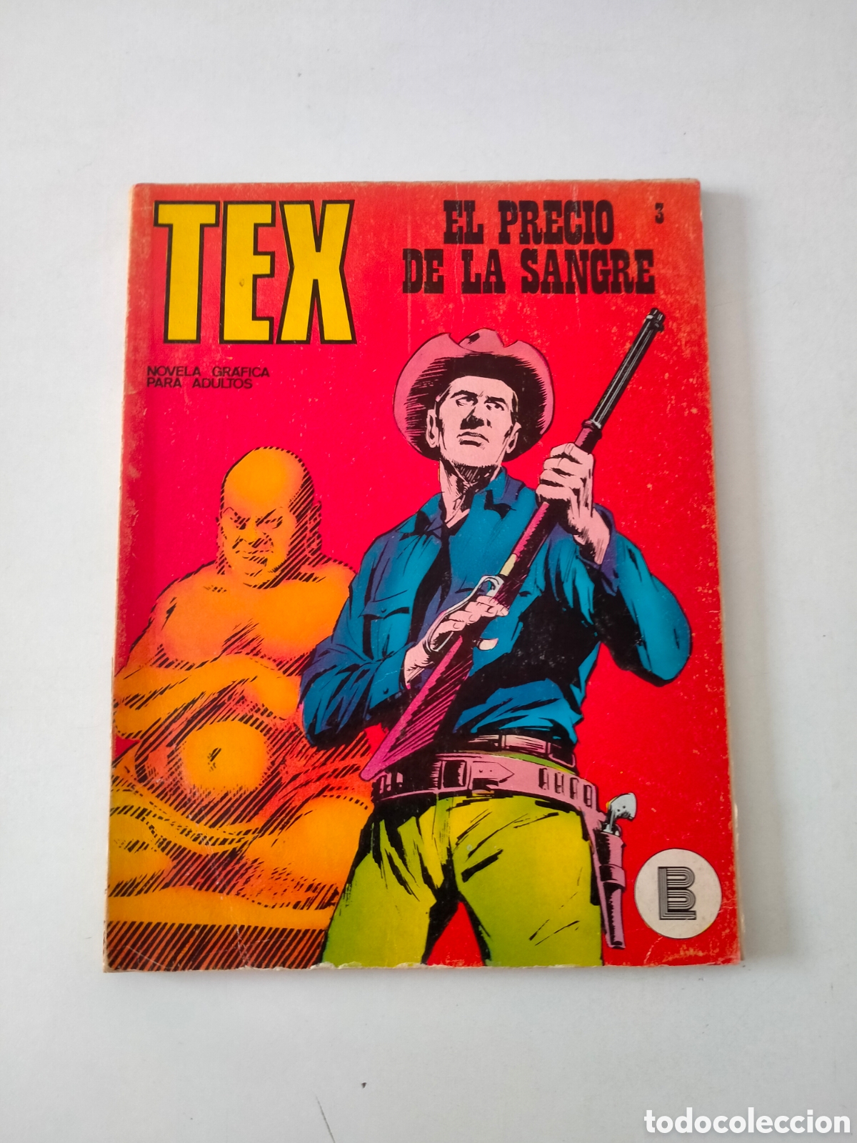 C&oacute;mics: TEX N&Uacute;MERO 3 EDICIONES BURU LAN A&Ntilde;O 1970