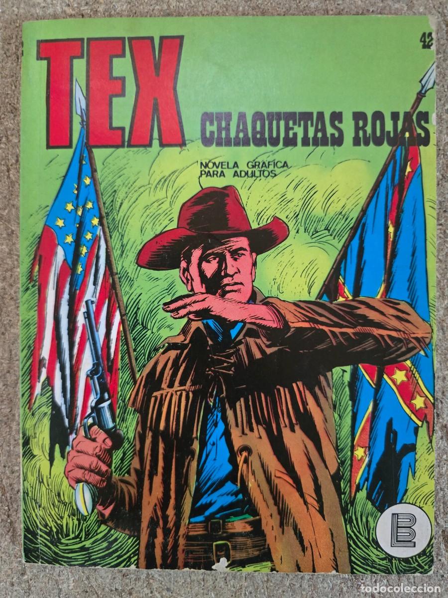 C&oacute;mics: Tex.Numero 42.Chaquetas Rojas.Buru Lan