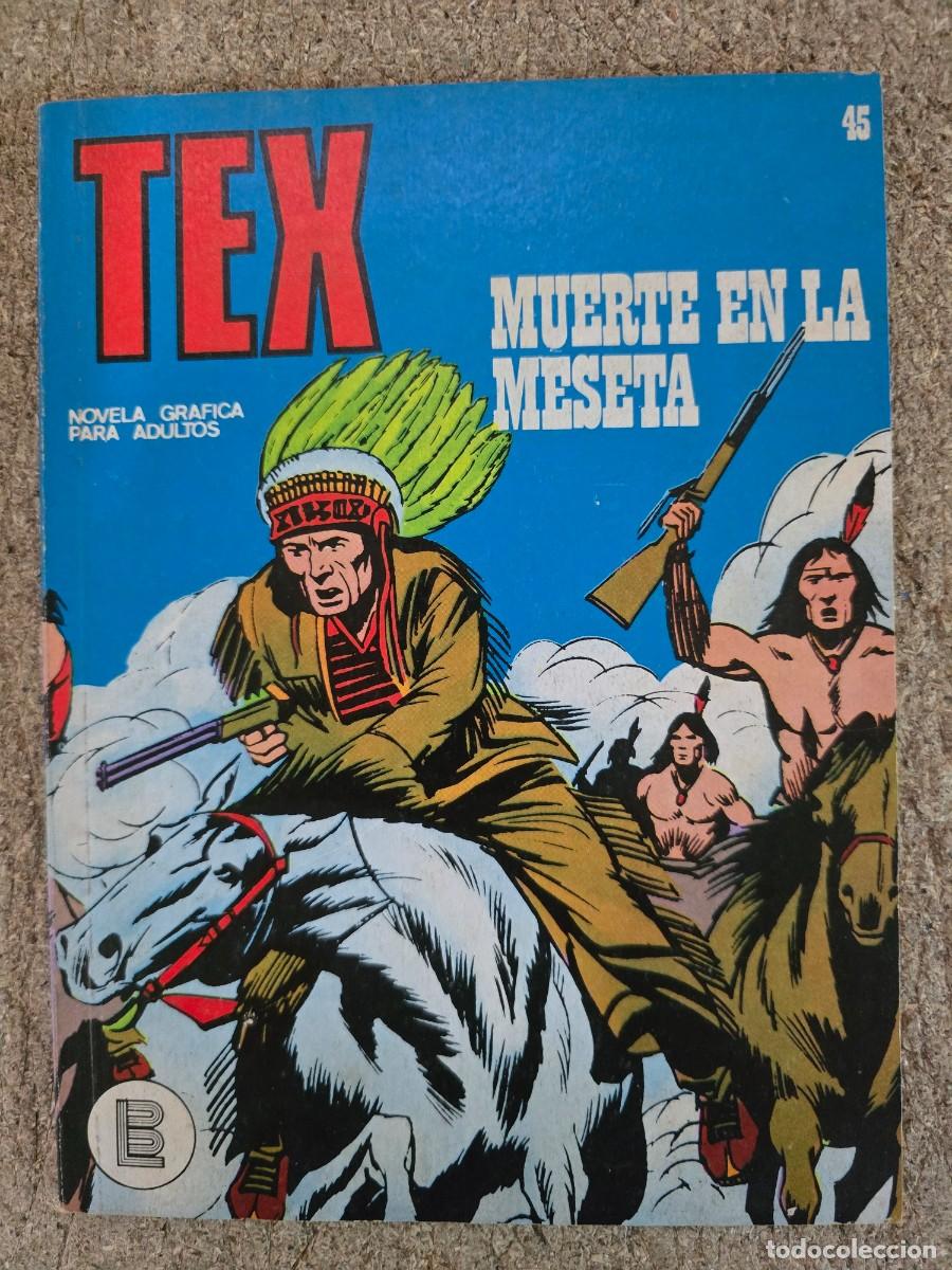 C&oacute;mics: Tex.Numero 45.Muerte en la Meseta.Buru Lan