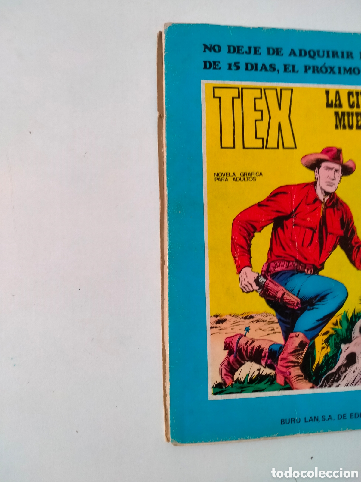 C&oacute;mics: TEX N&Uacute;MERO 4 EDICIONES BURU LAN A&Ntilde;O 1970 - Foto 4