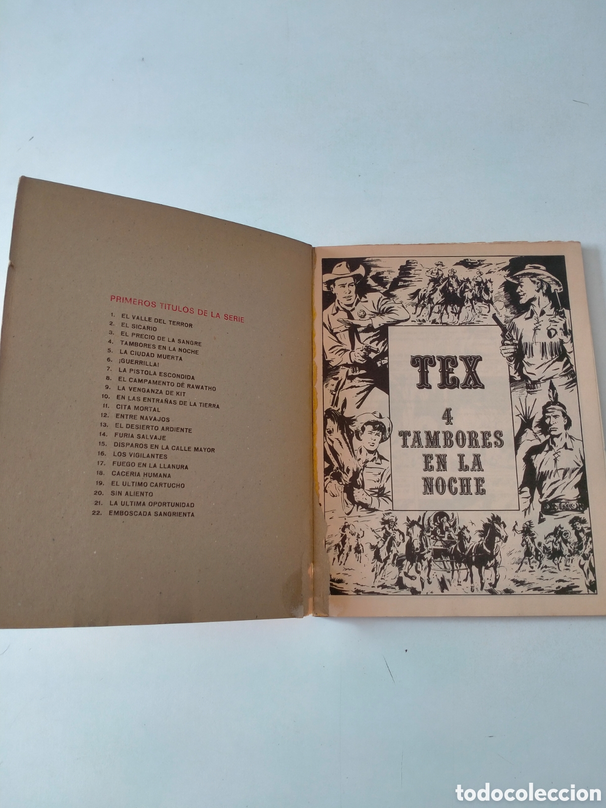 C&oacute;mics: TEX N&Uacute;MERO 4 EDICIONES BURU LAN A&Ntilde;O 1970 - Foto 5