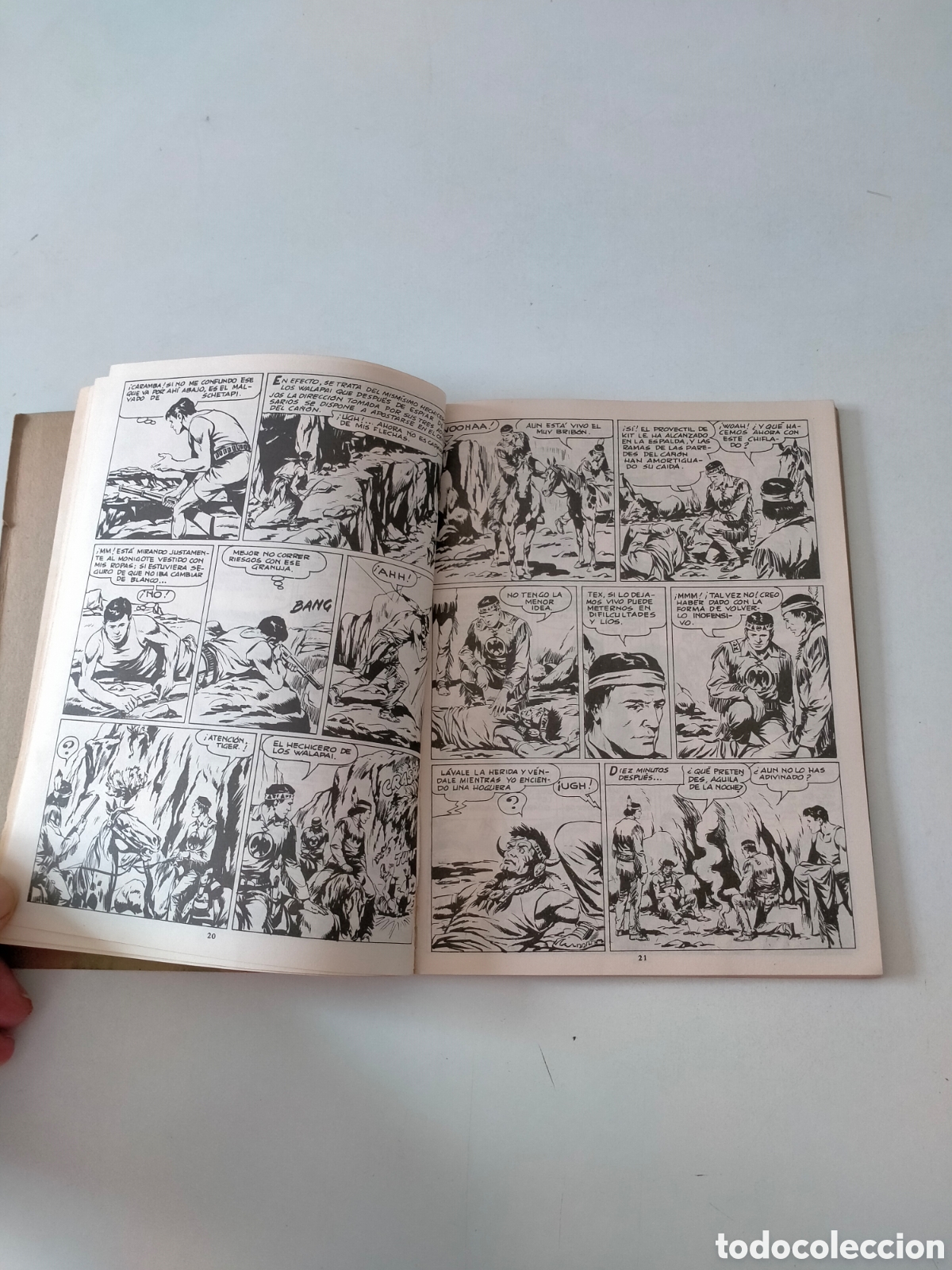 C&oacute;mics: TEX N&Uacute;MERO 4 EDICIONES BURU LAN A&Ntilde;O 1970 - Foto 7