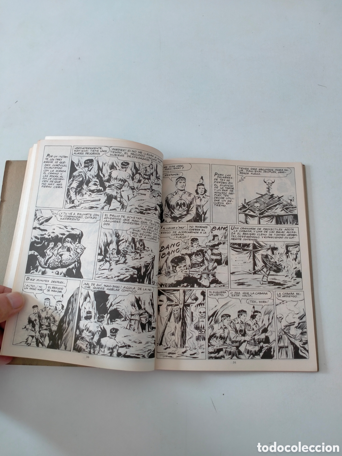 C&oacute;mics: TEX N&Uacute;MERO 4 EDICIONES BURU LAN A&Ntilde;O 1970 - Foto 8