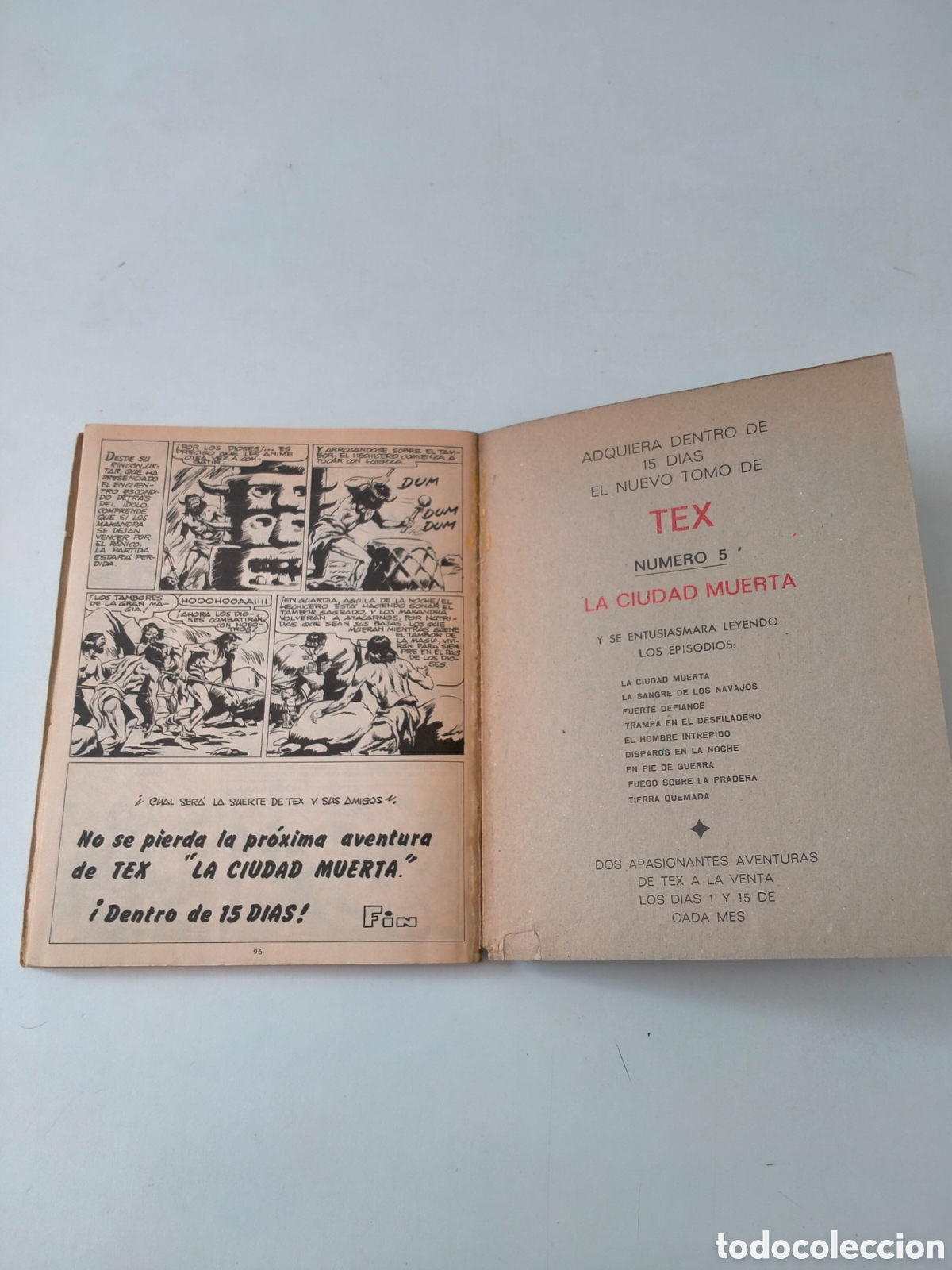 C&oacute;mics: TEX N&Uacute;MERO 4 EDICIONES BURU LAN A&Ntilde;O 1970 - Foto 10