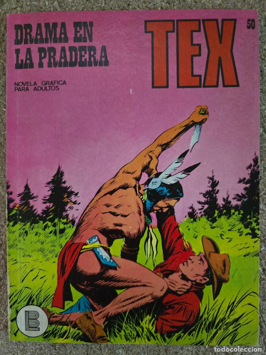 C&oacute;mics: Tex.Numero 50.Drama en la Pradera.Buru Lan