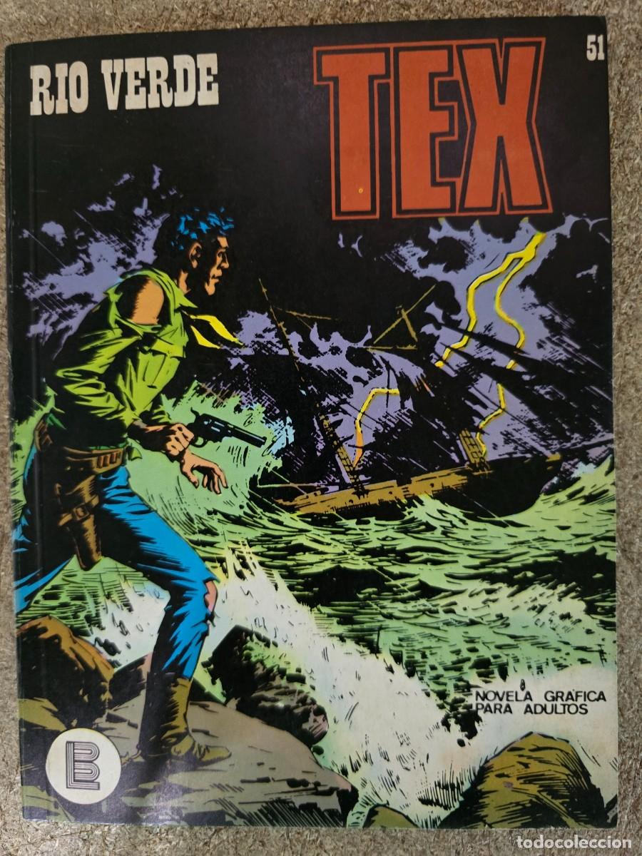 C&oacute;mics: Tex.Numero 51.Rio Verde.Buru Lan