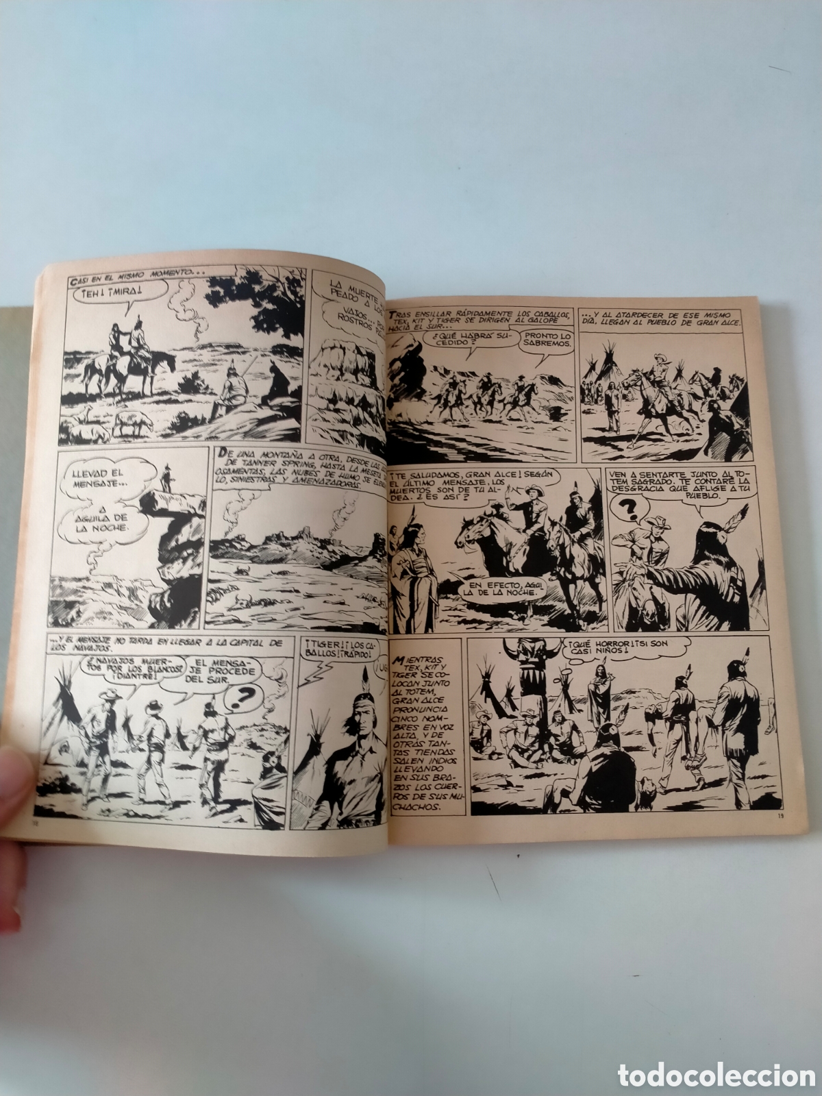 C&oacute;mics: TEX N&Uacute;MERO 5 EDICIONES BURU LAN A&Ntilde;O 1971 - Foto 6