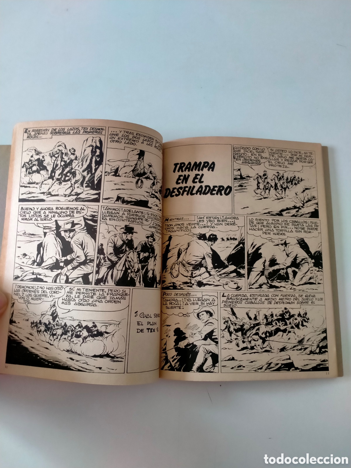 C&oacute;mics: TEX N&Uacute;MERO 5 EDICIONES BURU LAN A&Ntilde;O 1971 - Foto 7