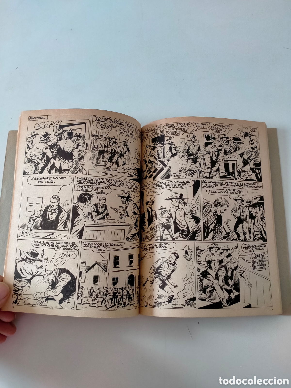 C&oacute;mics: TEX N&Uacute;MERO 5 EDICIONES BURU LAN A&Ntilde;O 1971 - Foto 8