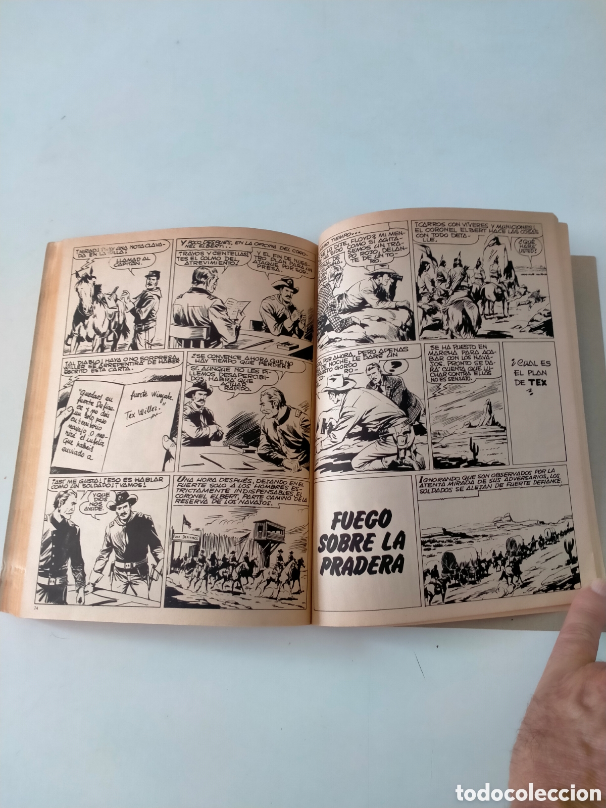C&oacute;mics: TEX N&Uacute;MERO 5 EDICIONES BURU LAN A&Ntilde;O 1971 - Foto 9