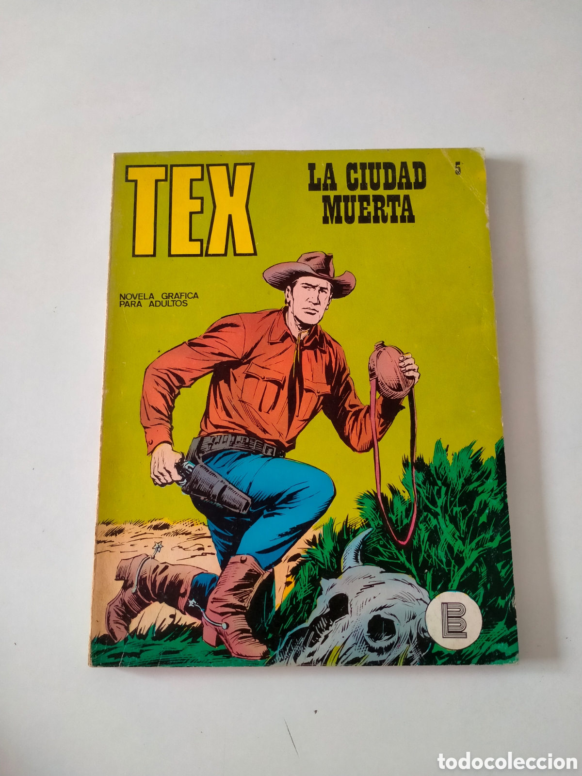 C&oacute;mics: TEX N&Uacute;MERO 5 EDICIONES BURU LAN A&Ntilde;O 1971