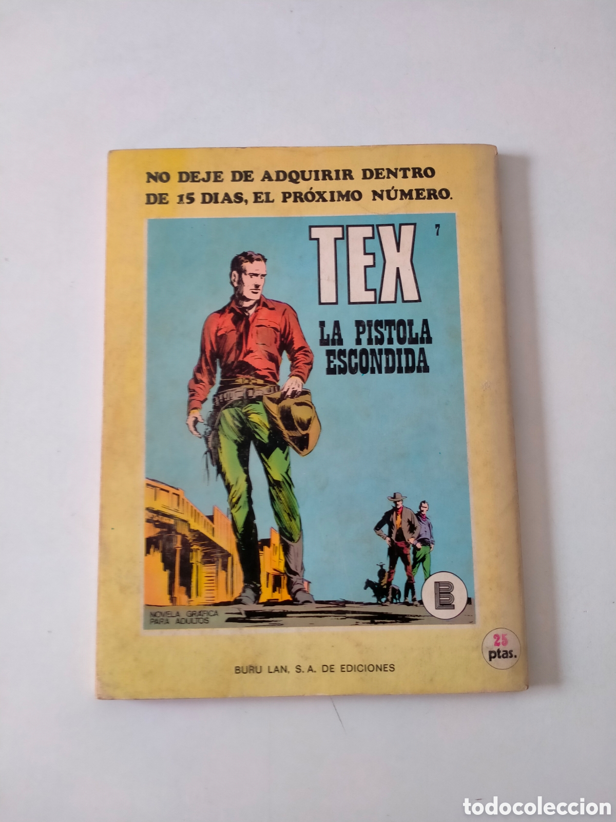 C&oacute;mics: TEX N&Uacute;MERO 6 EDICIONES BURU LAN A&Ntilde;O 1971 - Foto 2