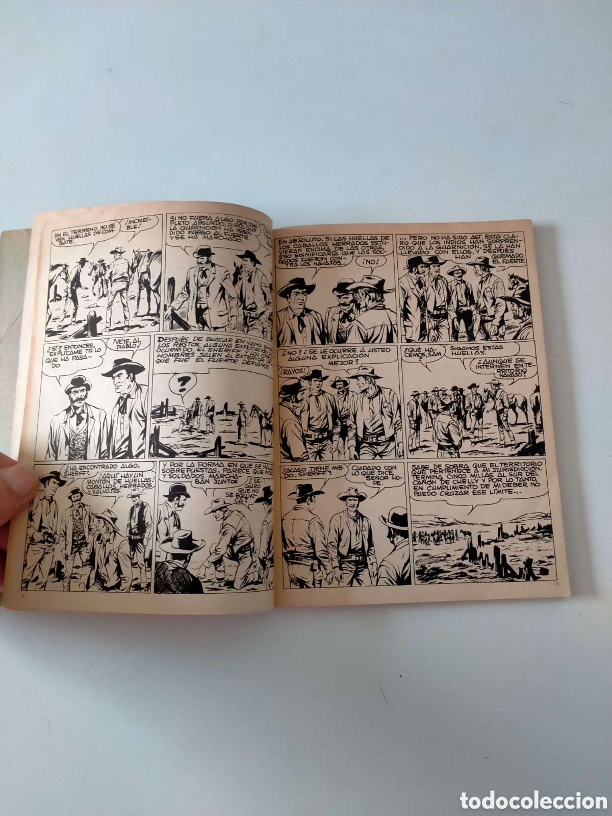 C&oacute;mics: TEX N&Uacute;MERO 6 EDICIONES BURU LAN A&Ntilde;O 1971 - Foto 6