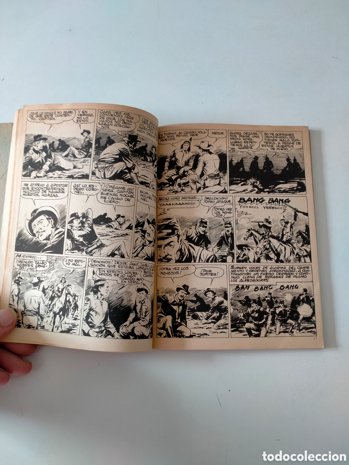 C&oacute;mics: TEX N&Uacute;MERO 6 EDICIONES BURU LAN A&Ntilde;O 1971 - Foto 7
