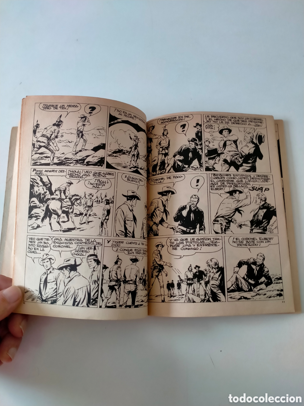 C&oacute;mics: TEX N&Uacute;MERO 6 EDICIONES BURU LAN A&Ntilde;O 1971 - Foto 9