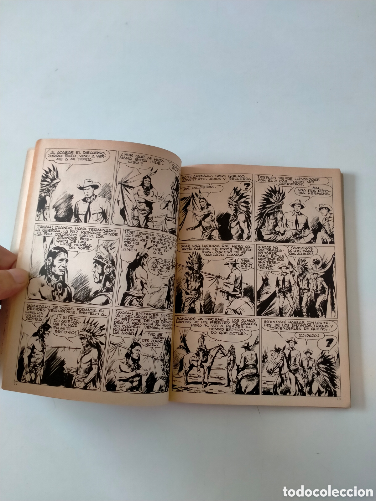 C&oacute;mics: TEX N&Uacute;MERO 7 EDICIONES BURU LAN A&Ntilde;O 1971 - Foto 6