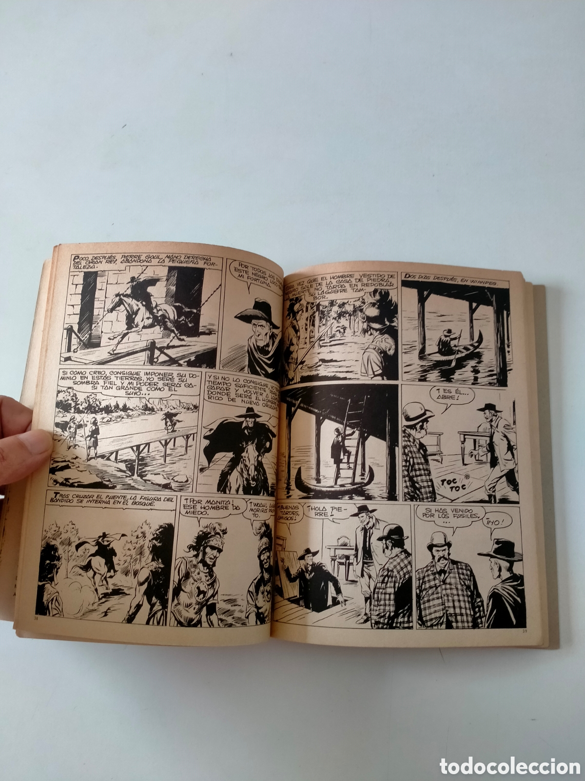C&oacute;mics: TEX N&Uacute;MERO 7 EDICIONES BURU LAN A&Ntilde;O 1971 - Foto 7