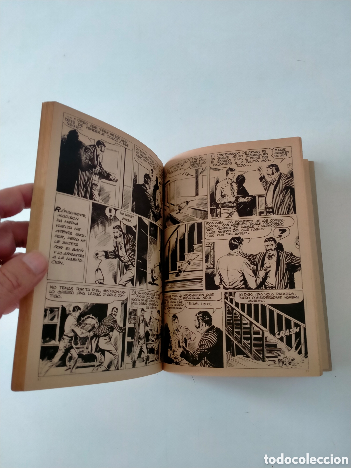 C&oacute;mics: TEX N&Uacute;MERO 7 EDICIONES BURU LAN A&Ntilde;O 1971 - Foto 9