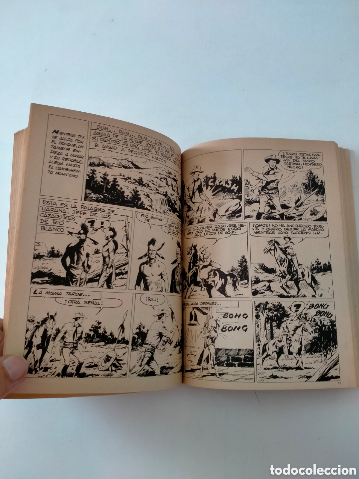 C&oacute;mics: TEX N&Uacute;MERO 8 EDICIONES BURU LAN A&Ntilde;O 1971 - Foto 8