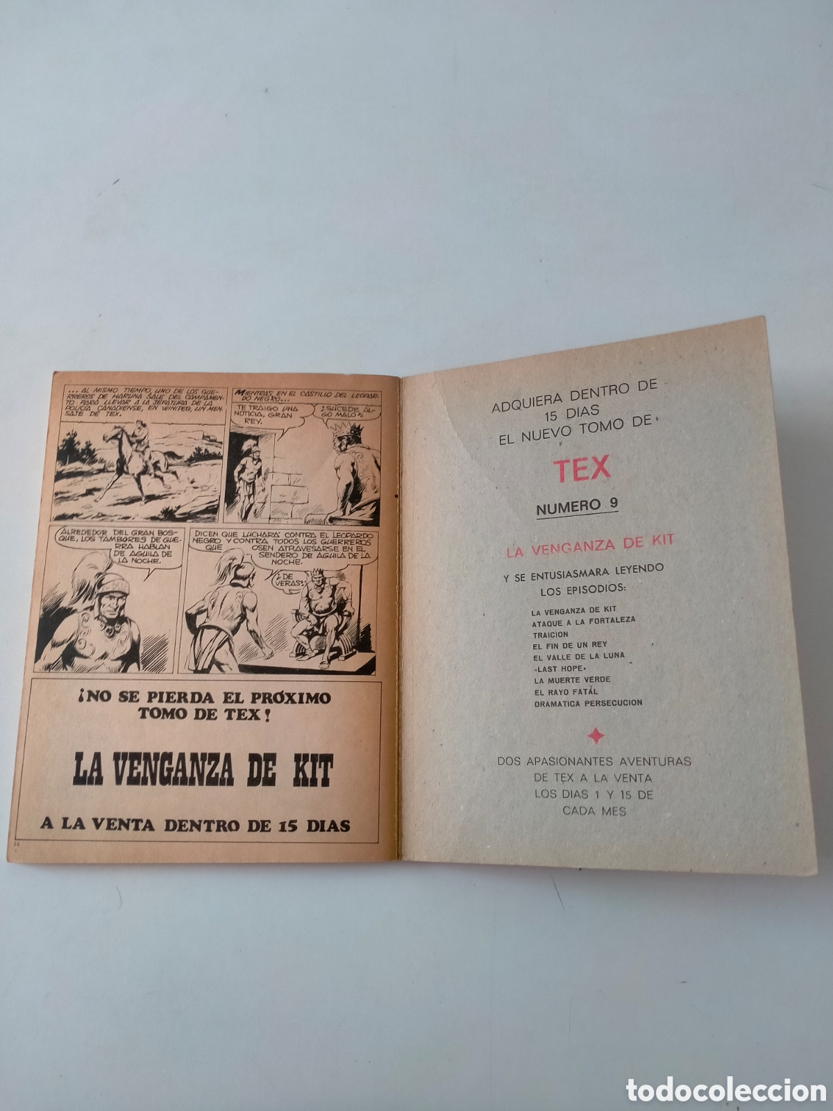 C&oacute;mics: TEX N&Uacute;MERO 8 EDICIONES BURU LAN A&Ntilde;O 1971 - Foto 10