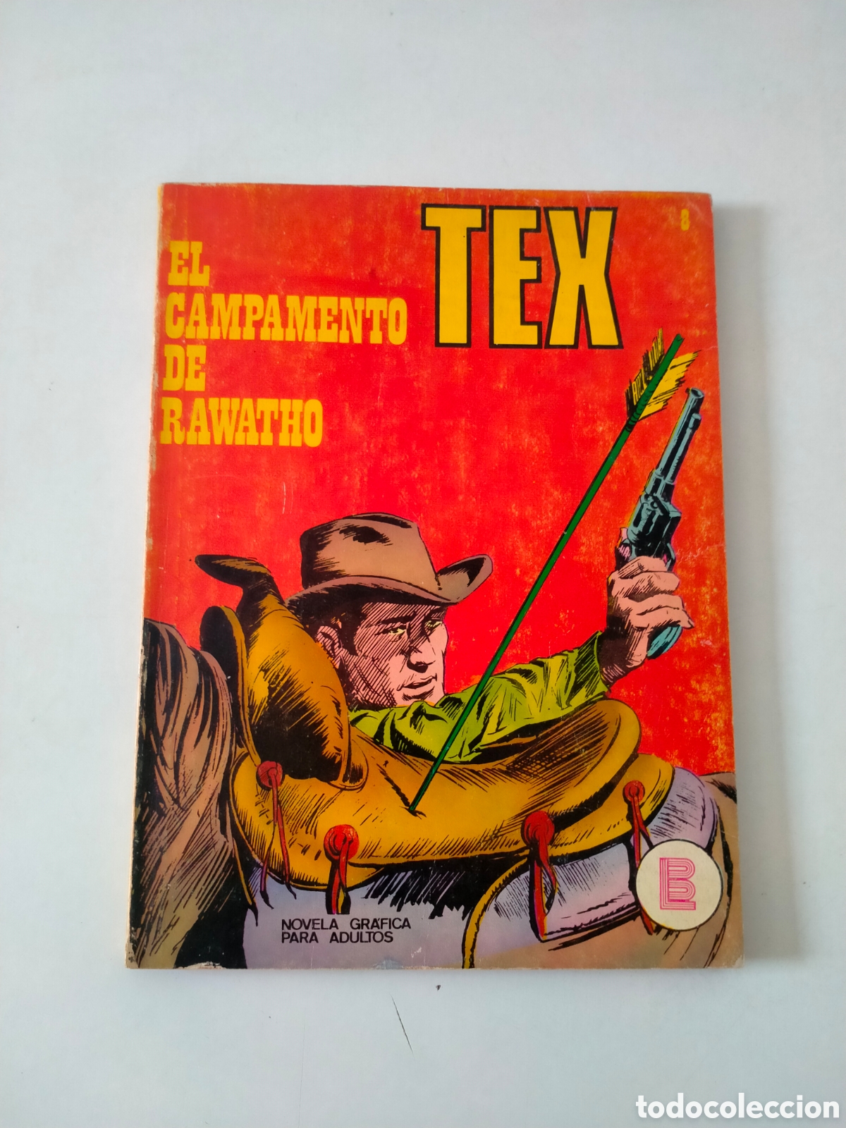 C&oacute;mics: TEX N&Uacute;MERO 8 EDICIONES BURU LAN A&Ntilde;O 1971