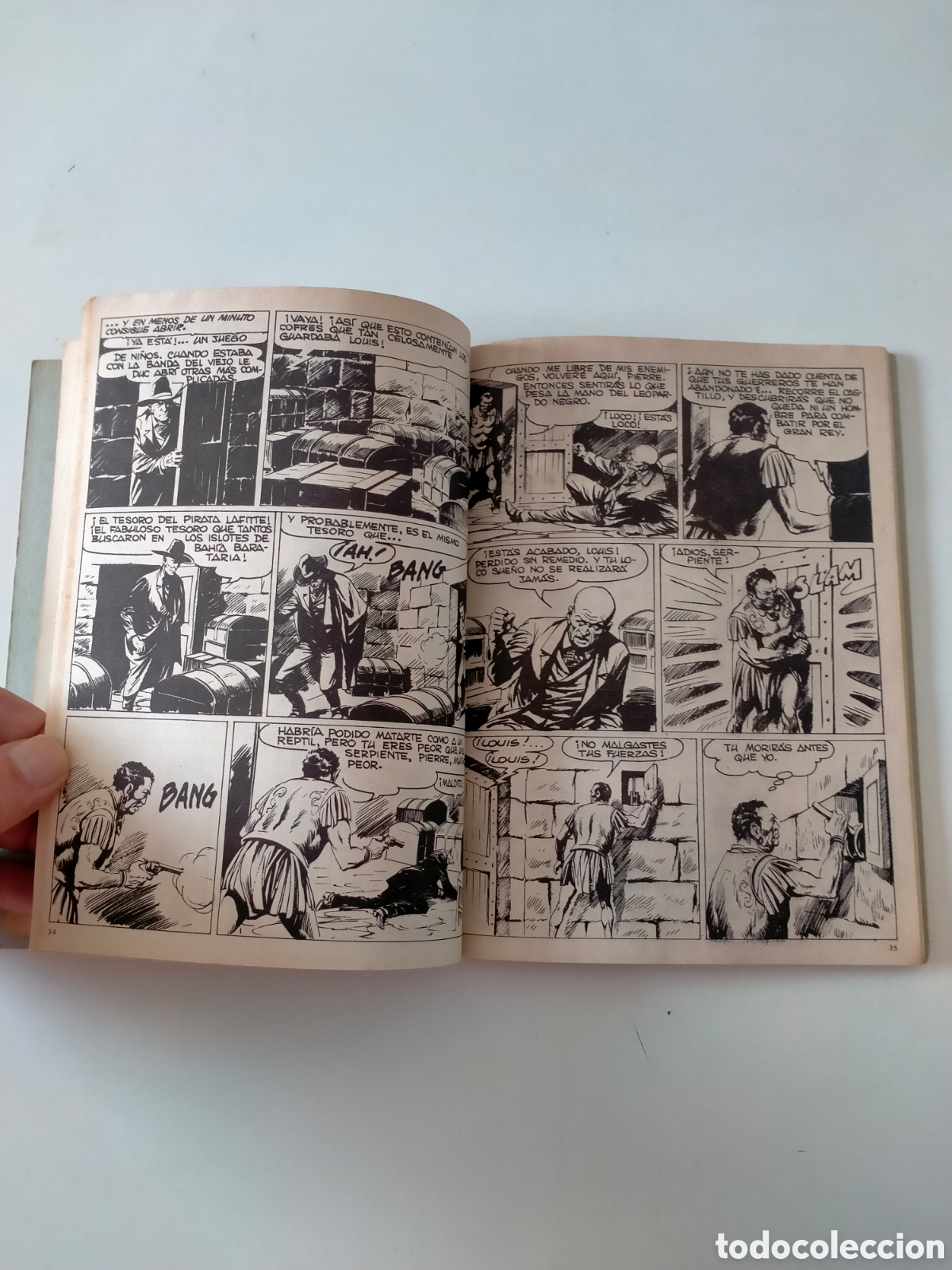 C&oacute;mics: TEX N&Uacute;MERO 9 EDICIONES BURU LAN A&Ntilde;O 1971 - Foto 7