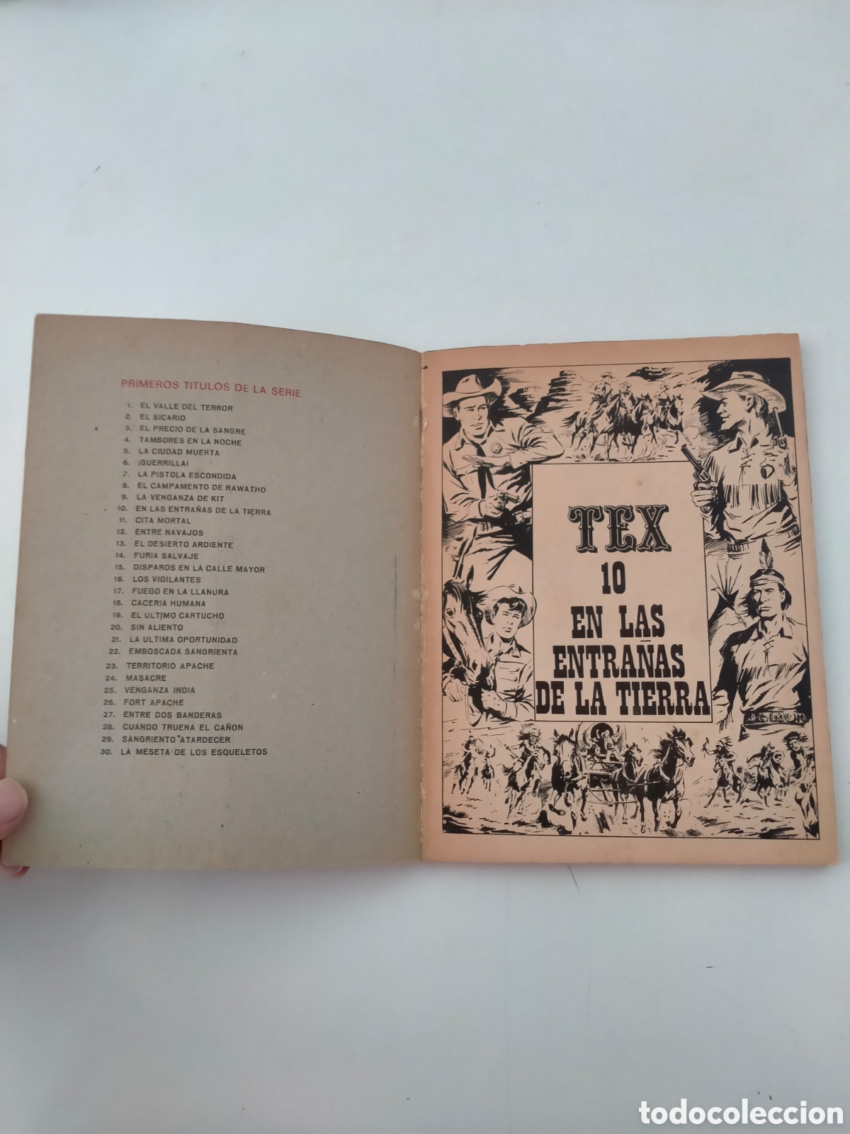 C&oacute;mics: TEX N&Uacute;MERO 10 EDICIONES BURU LAN A&Ntilde;O 1971 - Foto 4