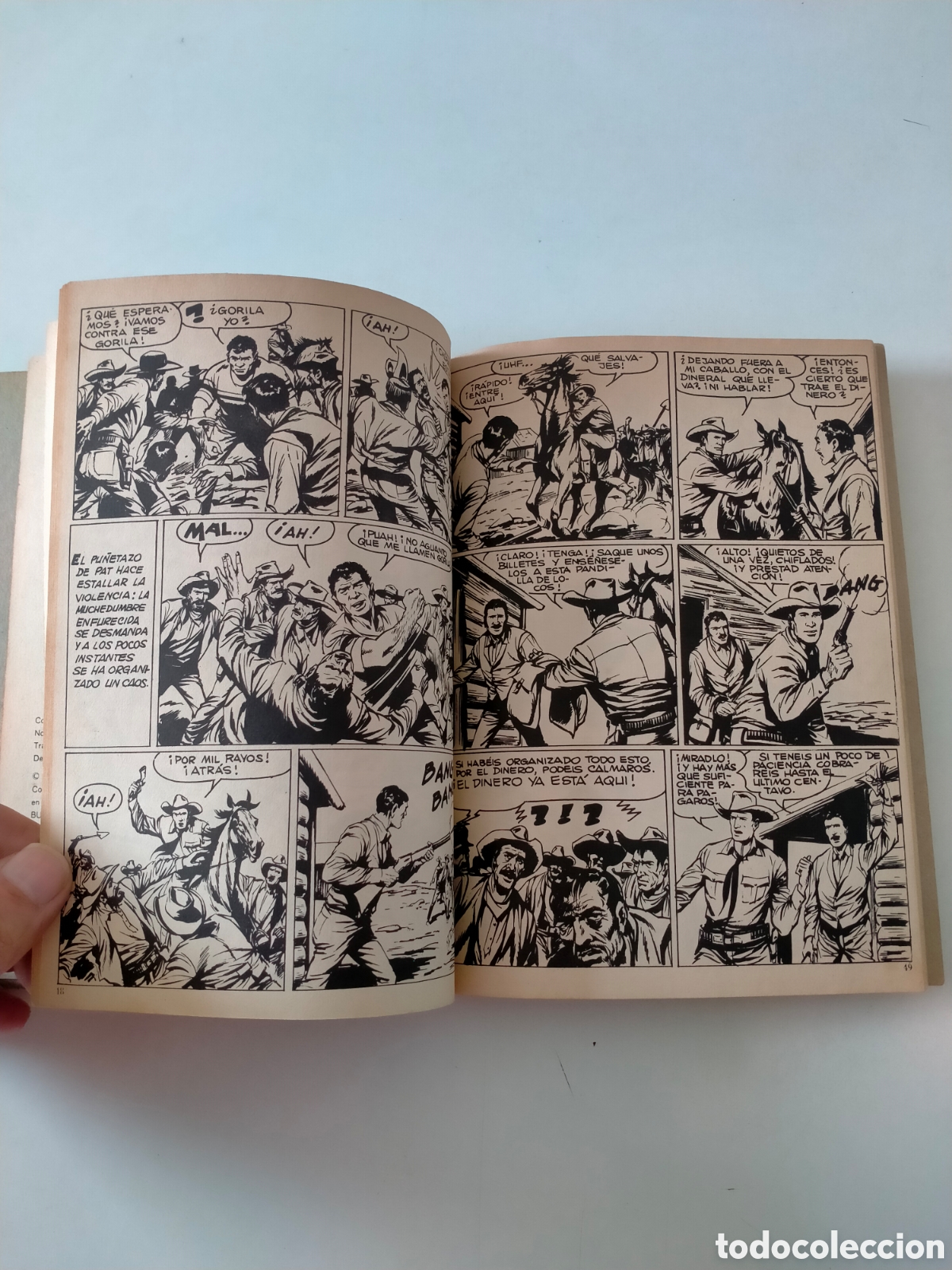 C&oacute;mics: TEX N&Uacute;MERO 10 EDICIONES BURU LAN A&Ntilde;O 1971 - Foto 8