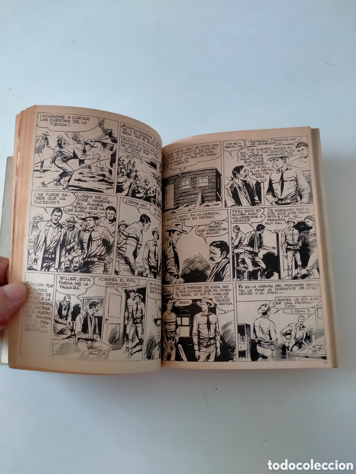 C&oacute;mics: TEX N&Uacute;MERO 10 EDICIONES BURU LAN A&Ntilde;O 1971 - Foto 9