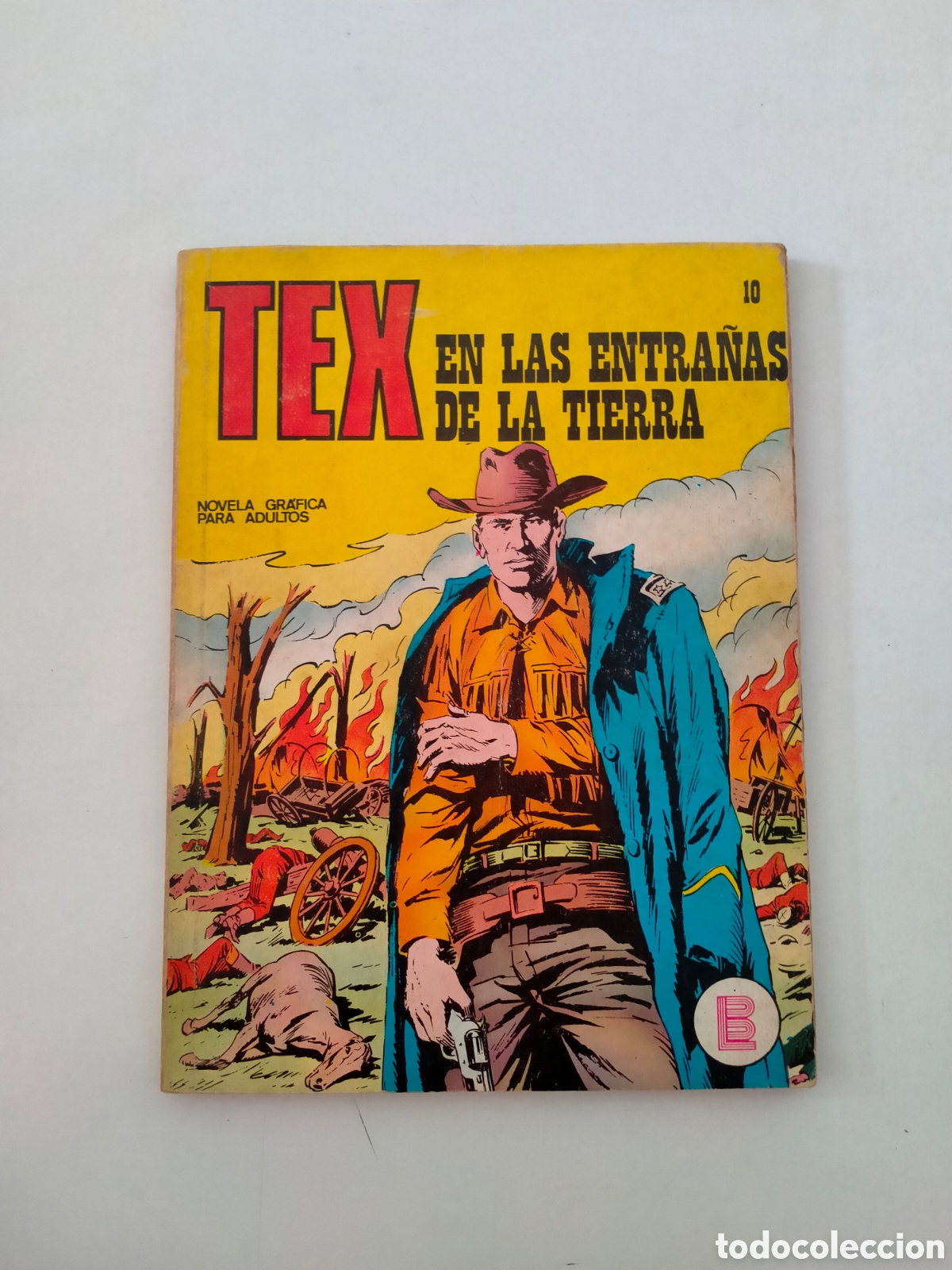 C&oacute;mics: TEX N&Uacute;MERO 10 EDICIONES BURU LAN A&Ntilde;O 1971 - Foto 1