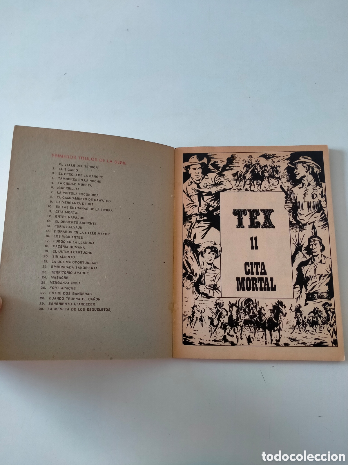 C&oacute;mics: TEX N&Uacute;MERO 11 EDICIONES BURU LAN A&Ntilde;O 1971 - Foto 4