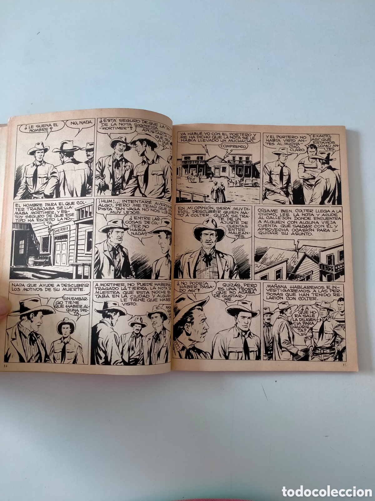 C&oacute;mics: TEX N&Uacute;MERO 11 EDICIONES BURU LAN A&Ntilde;O 1971 - Foto 6