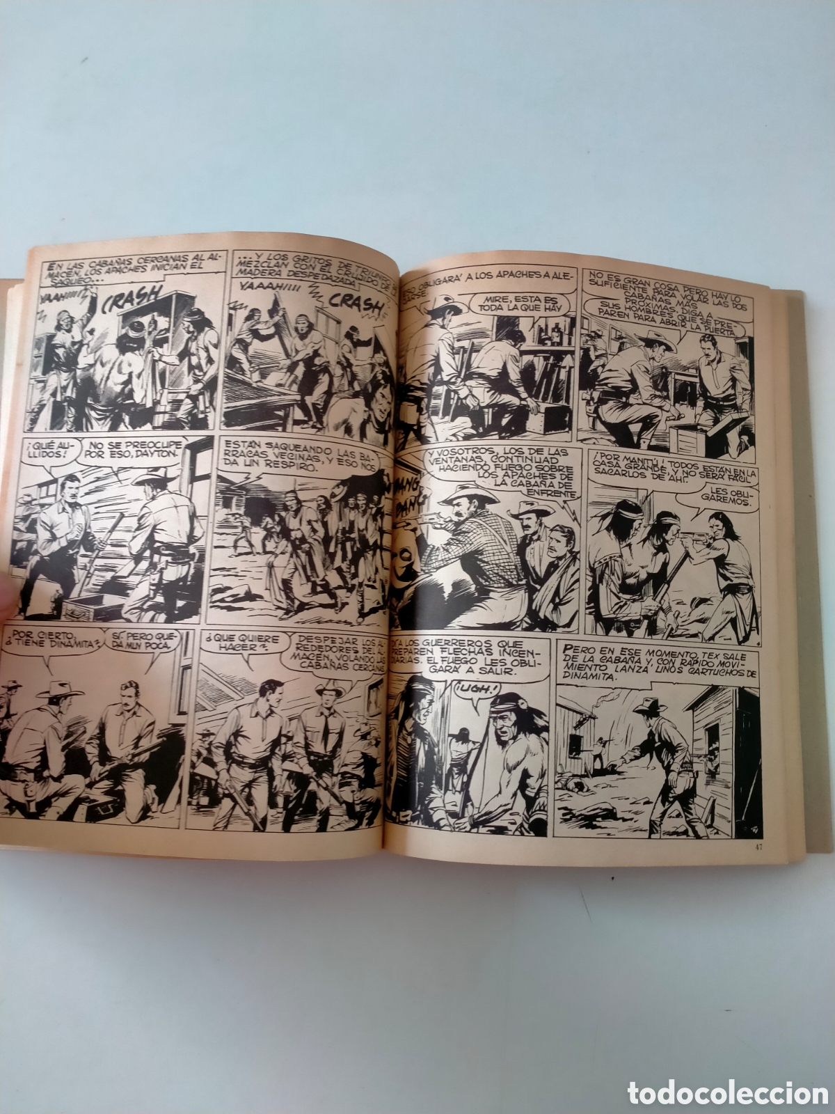 C&oacute;mics: TEX N&Uacute;MERO 11 EDICIONES BURU LAN A&Ntilde;O 1971 - Foto 8