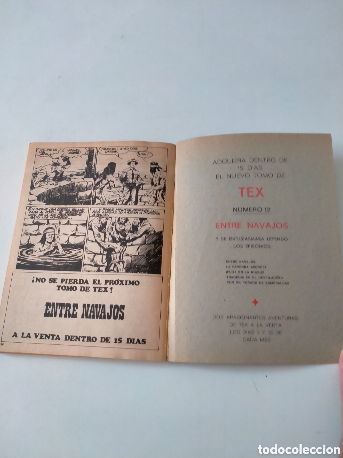 C&oacute;mics: TEX N&Uacute;MERO 11 EDICIONES BURU LAN A&Ntilde;O 1971 - Foto 10