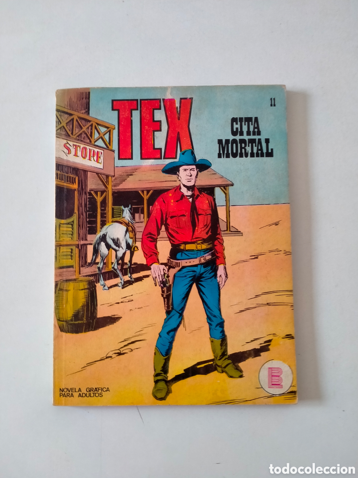 C&oacute;mics: TEX N&Uacute;MERO 11 EDICIONES BURU LAN A&Ntilde;O 1971