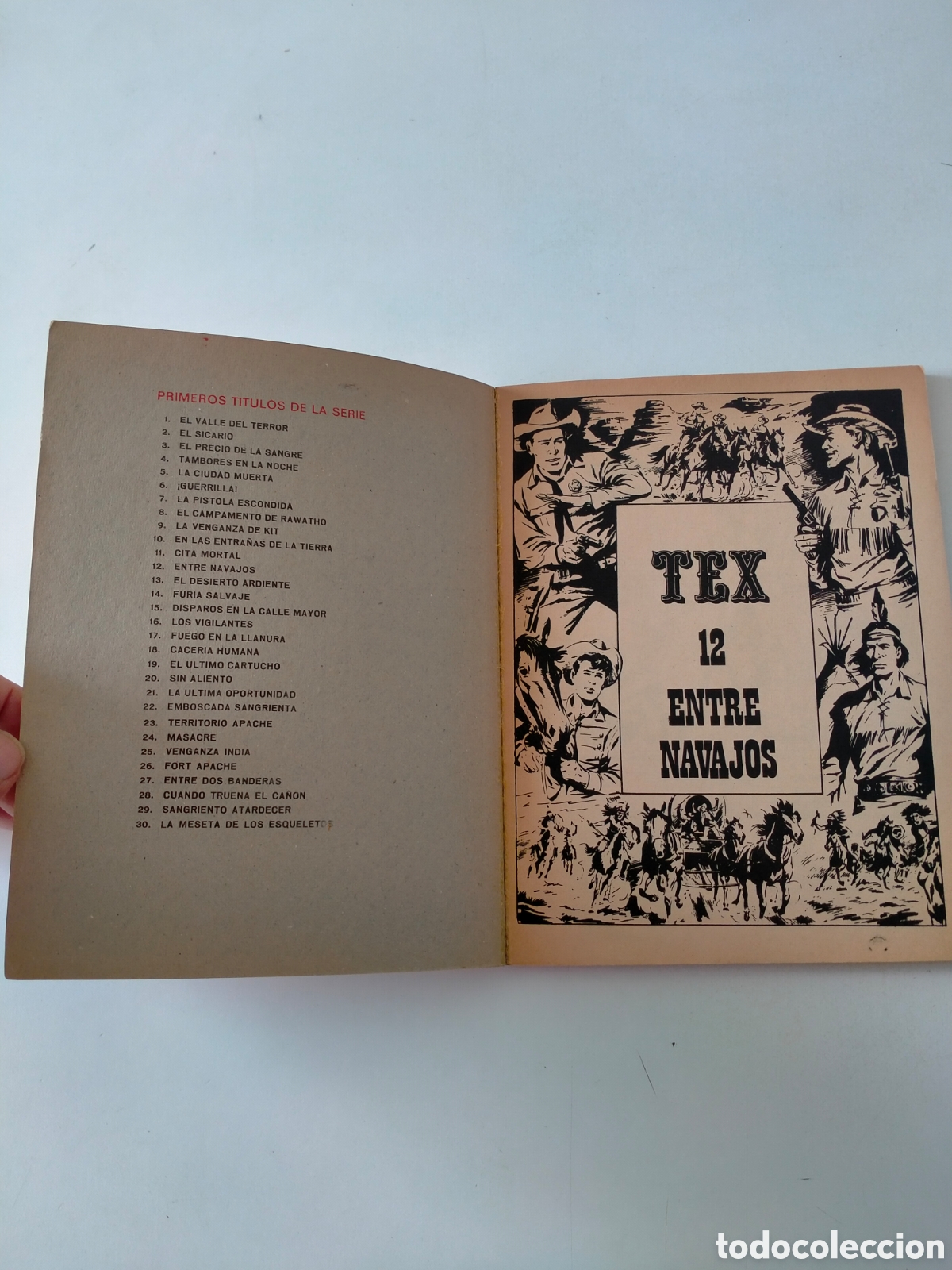C&oacute;mics: TEX N&Uacute;MERO 12 EDICIONES BURU LAN A&Ntilde;O 1971 - Foto 4