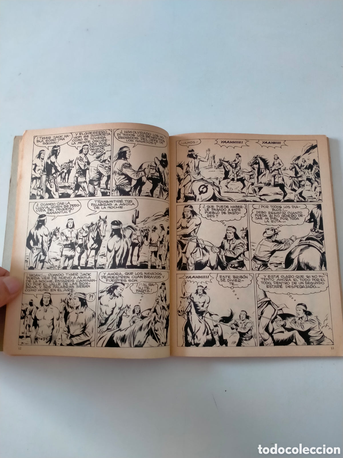 C&oacute;mics: TEX N&Uacute;MERO 12 EDICIONES BURU LAN A&Ntilde;O 1971 - Foto 6