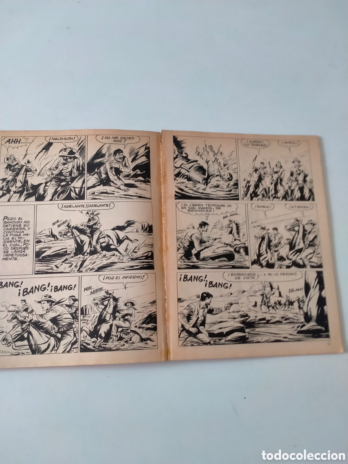 C&oacute;mics: TEX N&Uacute;MERO 12 EDICIONES BURU LAN A&Ntilde;O 1971 - Foto 7