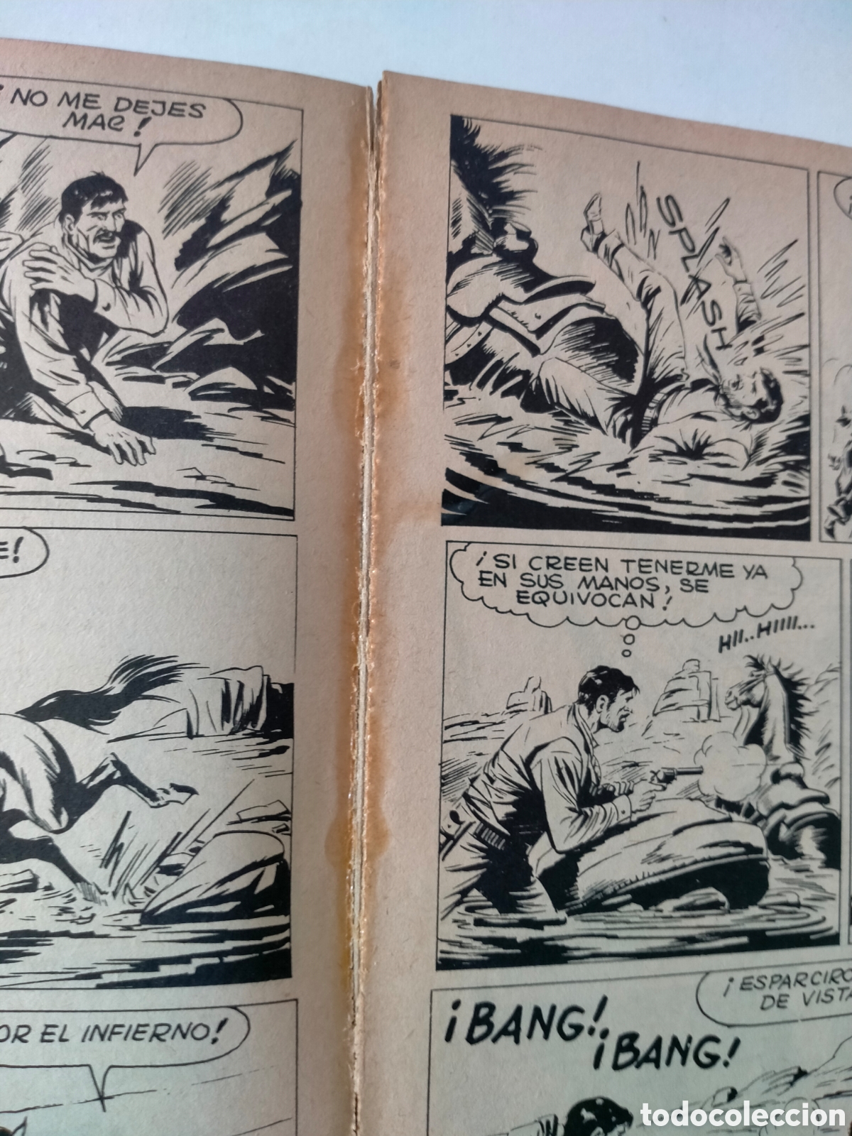 C&oacute;mics: TEX N&Uacute;MERO 12 EDICIONES BURU LAN A&Ntilde;O 1971 - Foto 8