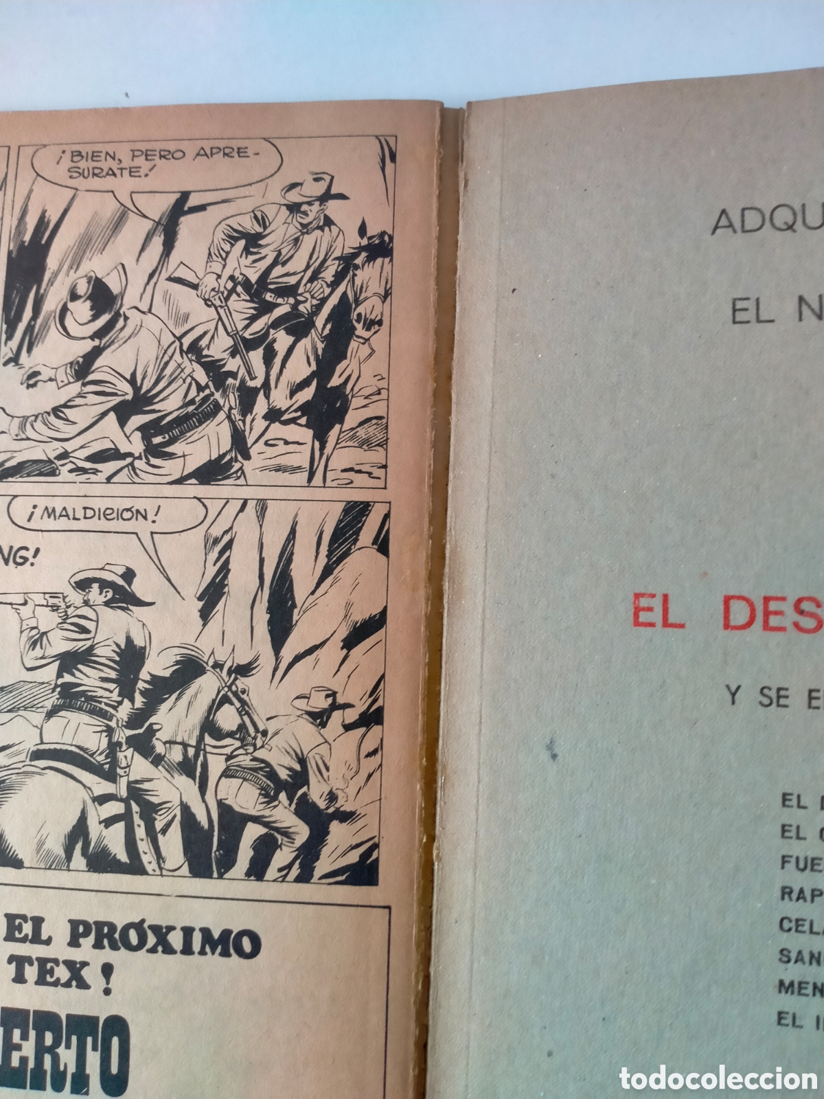 C&oacute;mics: TEX N&Uacute;MERO 12 EDICIONES BURU LAN A&Ntilde;O 1971 - Foto 9