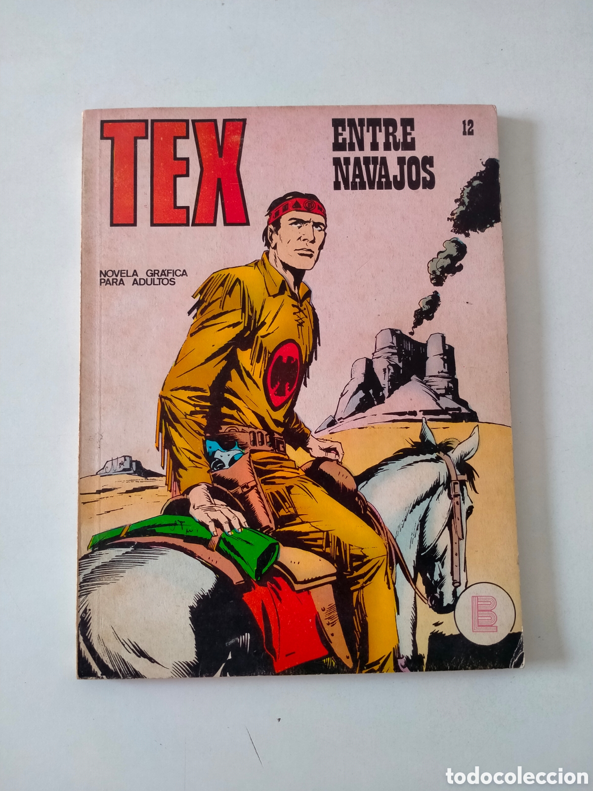 C&oacute;mics: TEX N&Uacute;MERO 12 EDICIONES BURU LAN A&Ntilde;O 1971