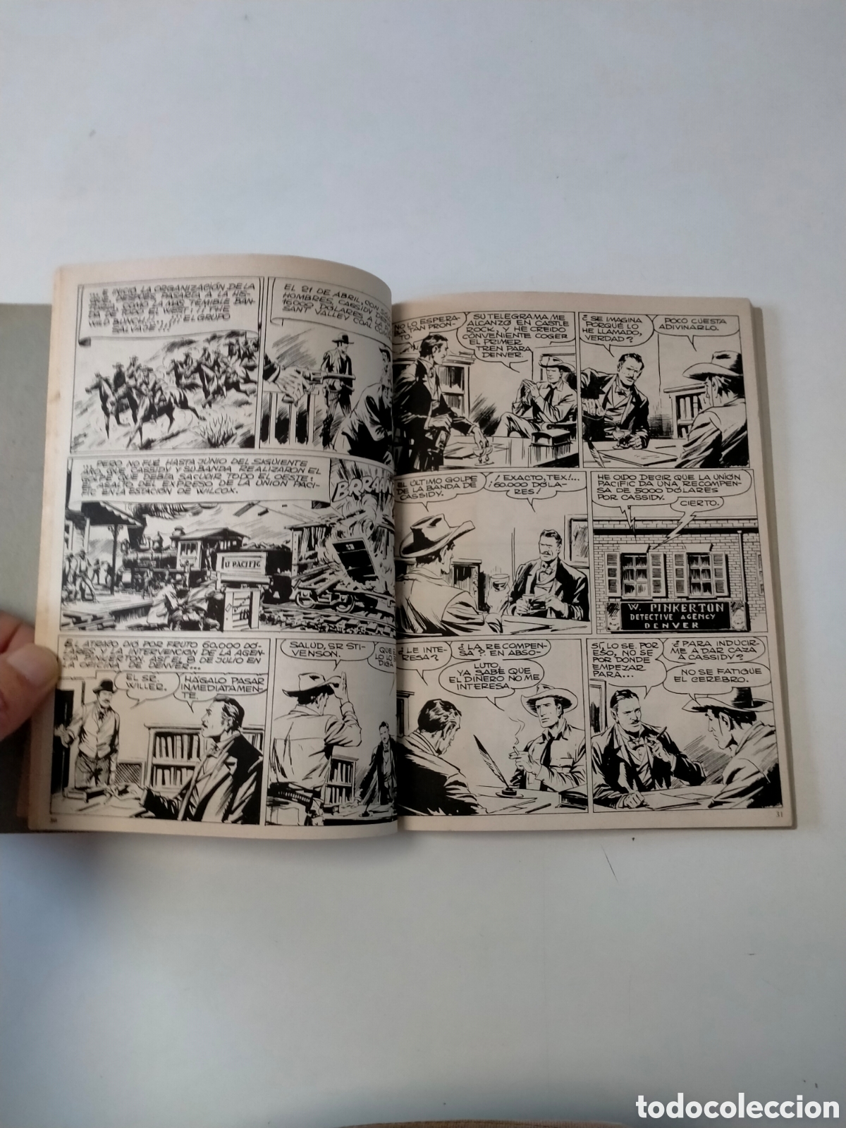 C&oacute;mics: TEX N&Uacute;MERO 13 EDICIONES BURU LAN A&Ntilde;O 1971 - Foto 6