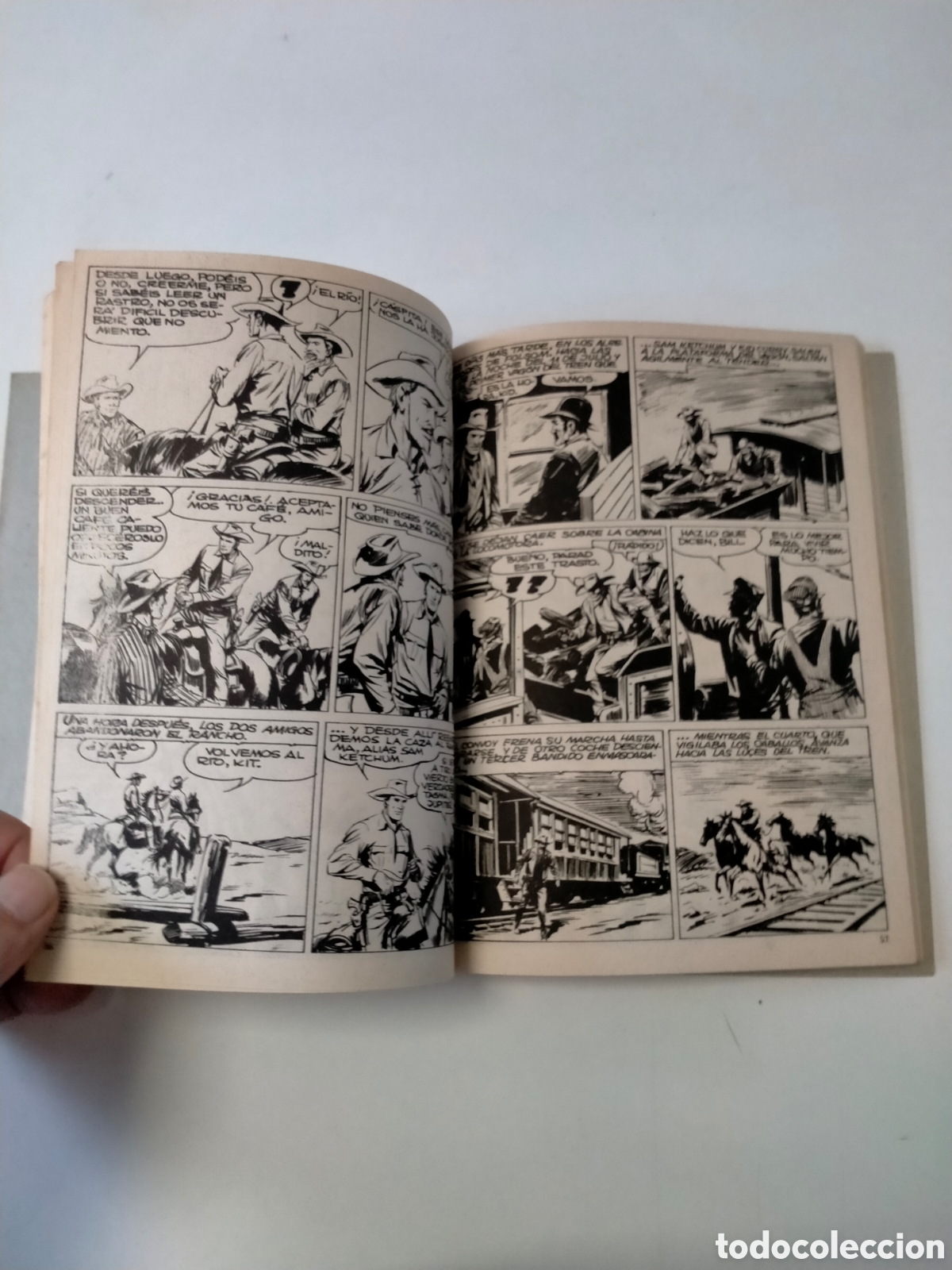 C&oacute;mics: TEX N&Uacute;MERO 13 EDICIONES BURU LAN A&Ntilde;O 1971 - Foto 8