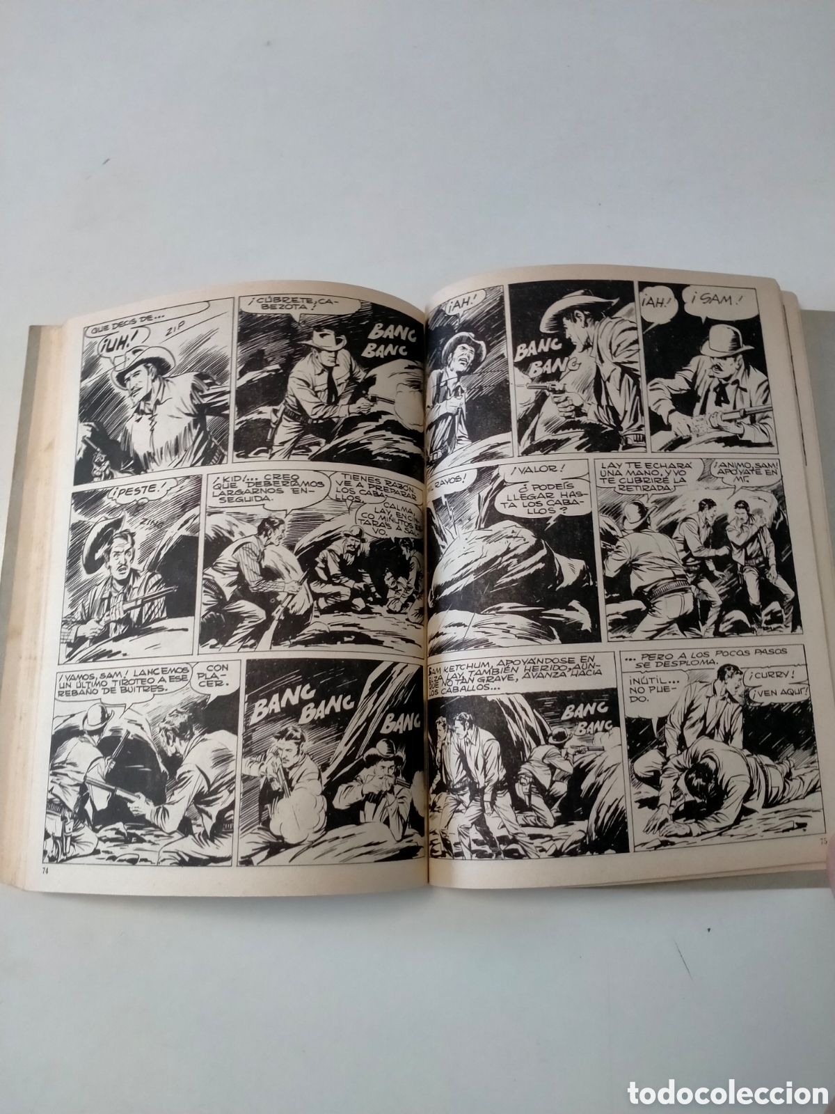 C&oacute;mics: TEX N&Uacute;MERO 13 EDICIONES BURU LAN A&Ntilde;O 1971 - Foto 9