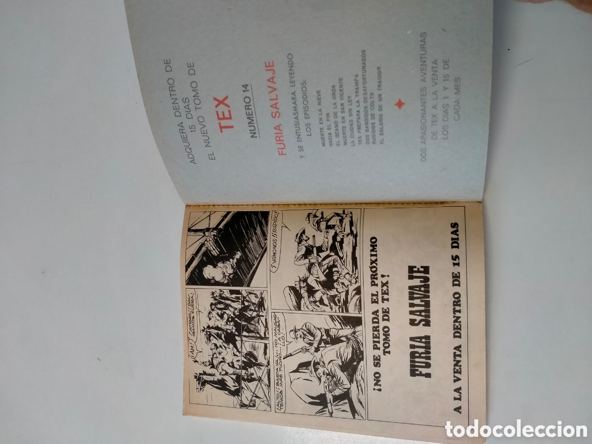 C&oacute;mics: TEX N&Uacute;MERO 13 EDICIONES BURU LAN A&Ntilde;O 1971 - Foto 10